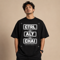 CTRL + ALT + CHAI – Software Engineer Oversized T-Shirt